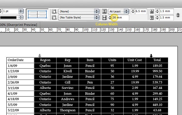 Quick Tip: Create an InDesign Table from an Excel File | Envato Tuts+