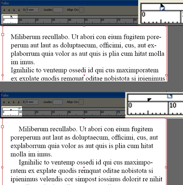 Quick Tip InDesign Working with Tabs