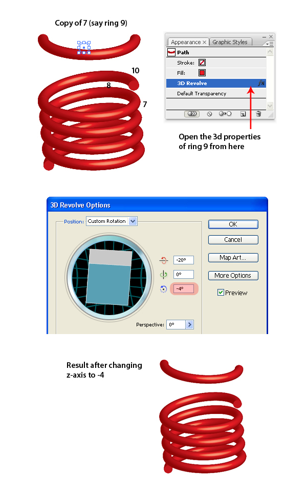 How to Create Funky 3D Springs in Illustrator | Envato Tuts+