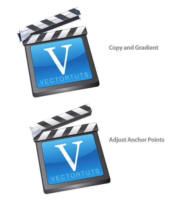 Create a Vector Film Slate Icon