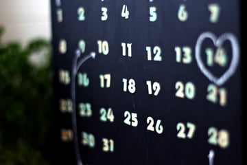 calendar tutorial- what you'll make detail