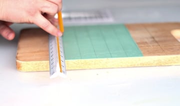 calendar tut- step 4-divide in squares 1