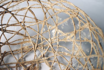 the red thread string bowl Step 9