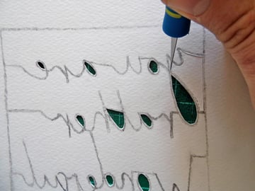 papercutting tricky letters y 1