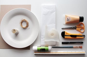 glitter balls-supplies