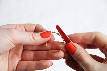 hoop earring file ends