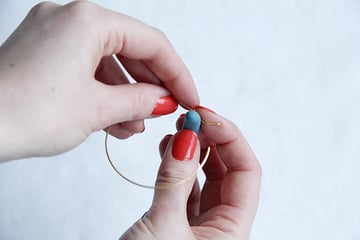 hoop earring heart handle loop1