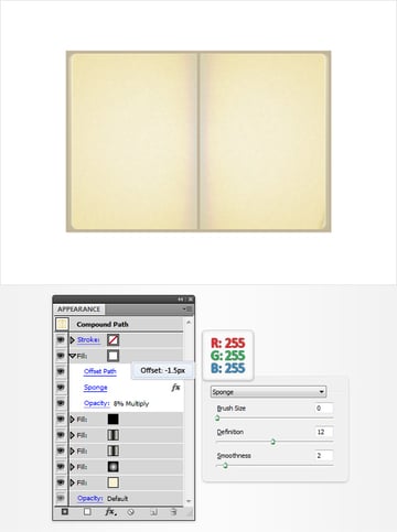 Vintage Notebook Illustration