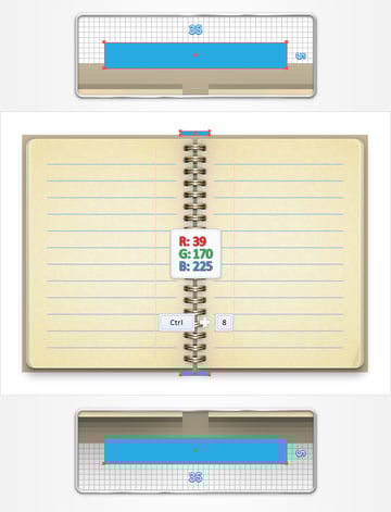 Vintage Notebook Illustration