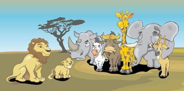 8-vector-african-animals