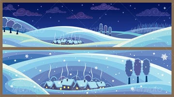 winter roundup from GraphicRiver