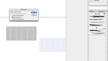 Choosing the type of brush