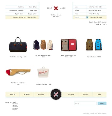 Collections - A logical grouping of products