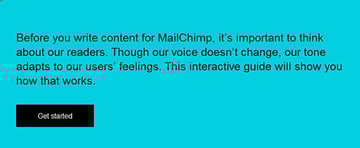 Voice and Tone is Mailchimp