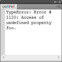 Consejo rápido: Cómo depurar un error AS3 #1120