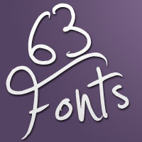 63 fuentes manuscritas (hechas a mano)