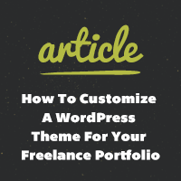Wie Sie ein WordPress-Theme für Ihr freiberufliches Portfolio anpassen können