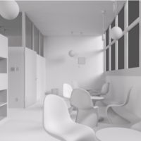 Modellieren einer modernen Innenszene in Blender