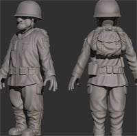 Sculpting Clothing & Accessories For A Soldier Character in ZBrush