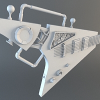 Erstellen einer High-Poly-Steampunk-Gitarre in 3D Studio Max