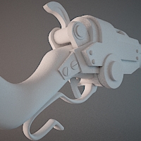 Modeling an Awesome High Poly Stylized Rifle in 3D Studio Max
