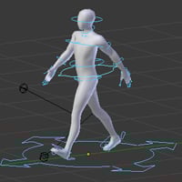 Create an Animation Walk Cycle in Blender using Rigify