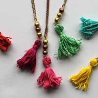Make a Gorgeous Tassel Necklace
