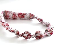 Make a Pretty Fabric-Covered Bead Teething Necklace