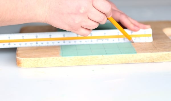 calendar tut- step 4-divide in squares