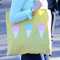 How to Make a Bright Ice Cream Tote Bag