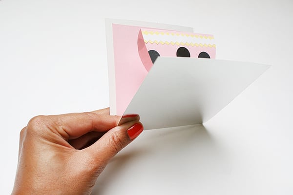 Finished Easter Pop-up Card