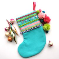 Make a Fabulous Felt Christmas Stocking