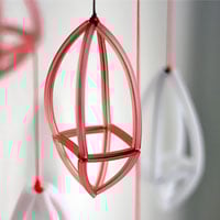 Create a Set of Geo Himmeli Christmas Ornaments