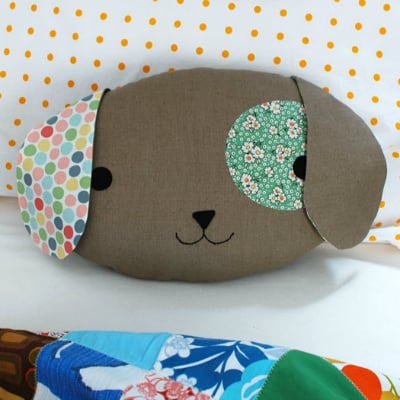 Sew a Cute Puppy Pillow Softie