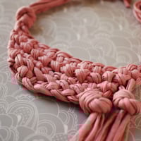 Make a Stunning Knotted Neckpiece 