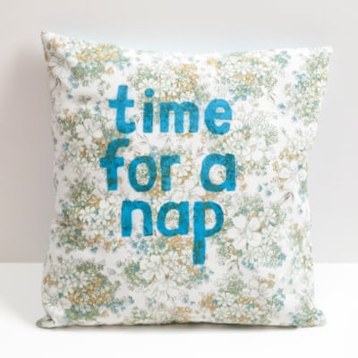 Make Your Own Simple Printed Cushion Cover