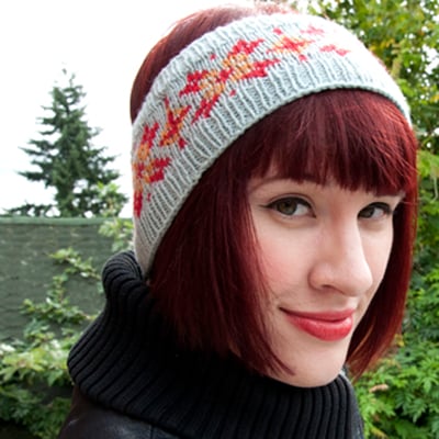 How to Knit a Gorgeous Stranded Colorwork Headband