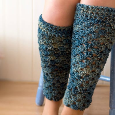 How to Crochet a Pair of Leg Warmers