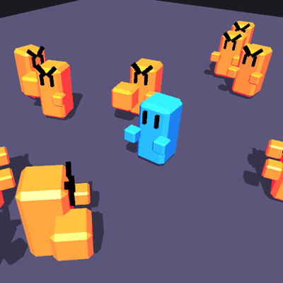 Battle Circle AI: Let Your Player Feel Like They're Fighting Lots of Enemies