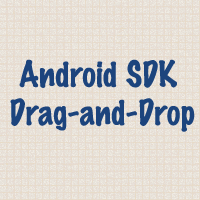 Android SDK: Implementing Drag-and-Drop Functionality