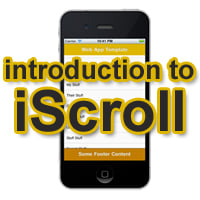 Introduction to iScroll