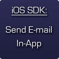 iOS SDK: Send E-mail In-App