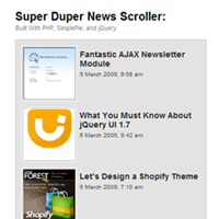 How to Build a Super Duper News Scroller