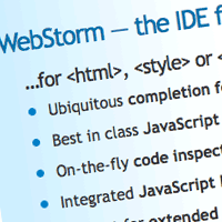 Quick Tip: My Favorite New IDE: WebStorm