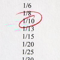 Why 1/10 Is My Favourite Shutter Speed