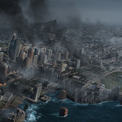 Create an Earth Shattering Disaster Scene in Photoshop