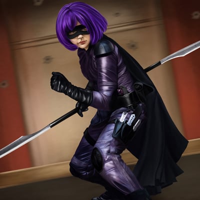 Erstellen einer "Kick-Ass" Fan Art