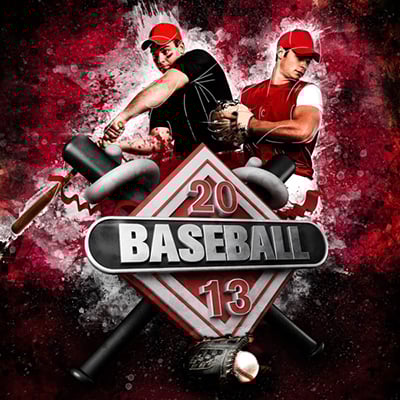 Create a 3D Sports Graphics Illustration