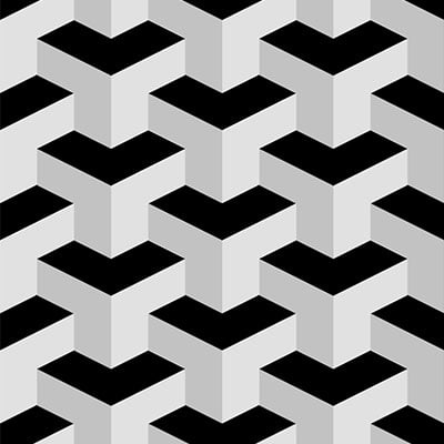 Create a Seamless, 3D, Geometric Pattern in Photoshop