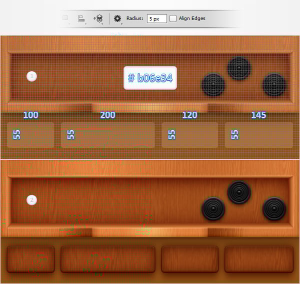 Checkers Mobile Game Interface